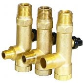 Кран ARIACOM ACD Ball Valve Strainer 1/4 PSB (50 bar)