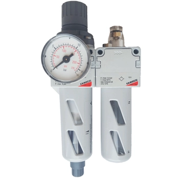 Фильтр-регулятор-лубрикатор Camozzi 1/2"