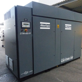 Безмасляный зубчатый компрессор Atlas Copco ZT90VSD FF IMD 10 б/у